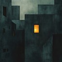 a minimal track reflecting the emptiness of urban nights