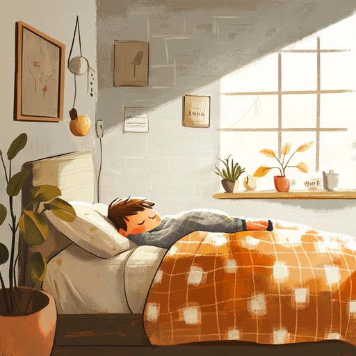 A beautifully crafted, mellow instrumental piece with acoustic guitar as its base. This lullaby eases young hearts into tranquility, making bedtime a relaxed and cherished routine.