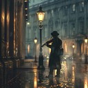 sad reflections for a deepening solitary night ambiance
