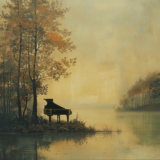 A gentle piano melody set against the quiet backdrop of an evening sky, evoking a sense of calm introspection as the listener contemplates the passing of time during an autumn day. Perfect for moments of reflection and inner peace.