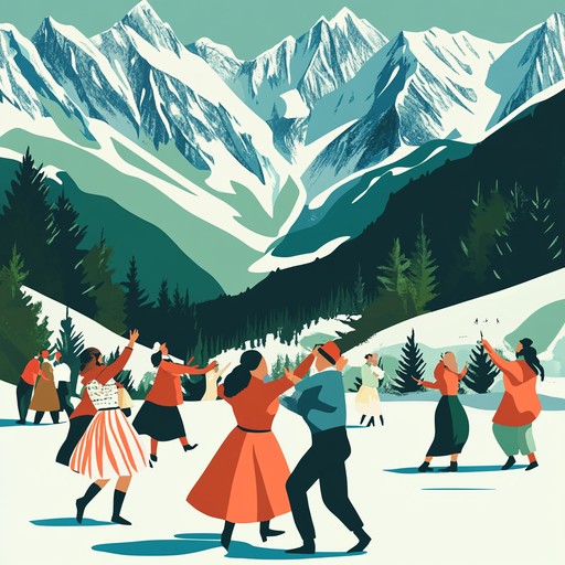 A vibrant and cheerful song that reflects the happiness and energy of traditional alpine celebrations, combining folk melodies with contemporary schlager rhythms to create an infectious, festive feel.