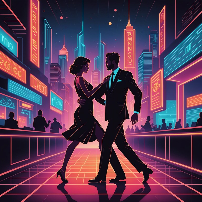 In this unique blend, traditional tango structures are infused with synthetic beats and digital soundscapes to create a tango like no other, evoking the romance of dance with a futuristic twist.