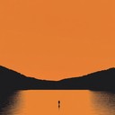 calm, nostalgic instrumental evoking serene reflections at twilight