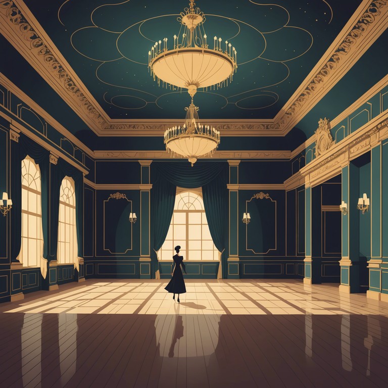 As the music box plays, you are transported to a vast, forgotten ballroom, where shadows dance eternally under a time frozen moonlight. The chilling harmony and creeping slow waltz tempo ensnare the listener into the depths of bygone tales.