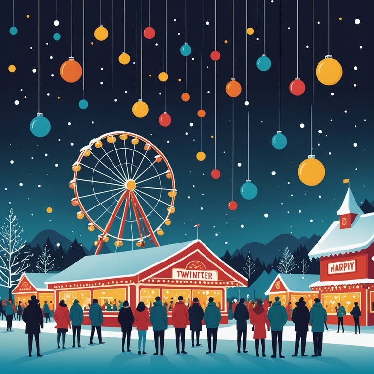 This track captures the enthralling essence of a festive winter carnival. With its uplifting, energetic rhythms and engaging harmony, it sets the perfect backdrop for scenes of celebration and joy. The composition utilizes traditional instruments to evoke a sense of timeless festivity blended with contemporary dynamism. Ideal for cultural festivals, holiday events, and cheerful gatherings.