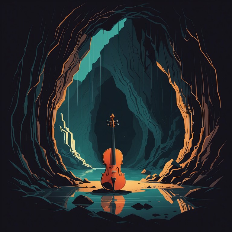 Experience the interplay of shadowy depths and personal emotion, conveyed through a solo cello in a deathcore style, creating a private dialogue with the listener wherein each note explores broader themes of despair and redemption.