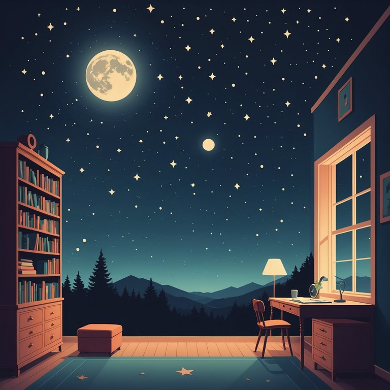 This composition is designed as a soothing lullaby to guide children into a peaceful sleep. Featuring a gentle melody that mimics the comforting rhythms ideal for bedtime, this song combines soft instrumental tones to create a warm, inviting soundscape perfect for nighttime or naptime relaxation.