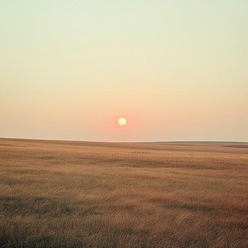 A calming piece featuring gentle americana melodies that evoke images of a peaceful prairie at dusk. The soothing guitar strums and subtle harmonica create a tranquil atmosphere, making it ideal for relaxation and reflection.