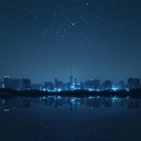 a calming k pop instrumental reflecting serene nighttime in seoul.