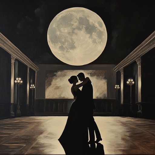 This tango composition weaves intricate rhythms with haunting string melodies, creating a dynamic and emotionally charged dance piece that evokes the shadowy elegance of midnight. Accentuated with dramatic pauses and fervent crescendos, the music tells a passionate story of love and longing on the dance floor.