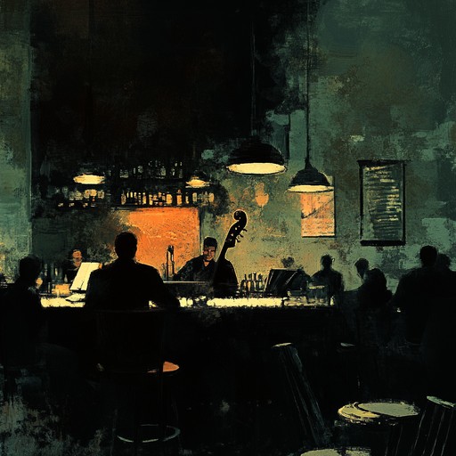 This composition captures the essence of a jazz cafe, filled with soft lights and intimate whispers of patrons exchanging stories. The music travels through nostalgic themes, evoking memories of times that feel both old and cherished. It paints a picture of past eras, reflected through modern sensibilities.