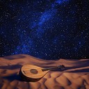 haunting oud melodies evoking solitude in middle eastern landscapes