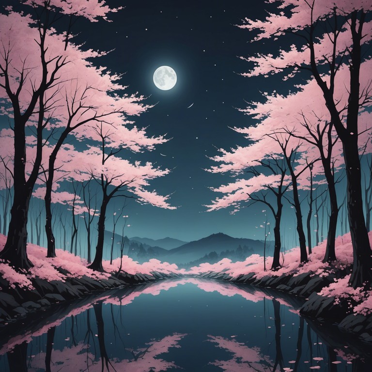 This composition captures the essence of an enchanting anime world where cherry blossoms dance under a moonlit sky. Using traditional japanese instruments, the music echoes the serenity and transient nature of beauty, ideal for scenes of gentle reflection or romantic developments in anime storytelling