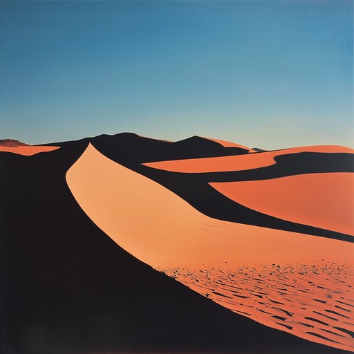 A gripping fusion of haunting dubstep beats with traditional saharan percussion and wind instruments, creating an otherworldly experience that transports listeners to endless sand dunes and ancient oases.