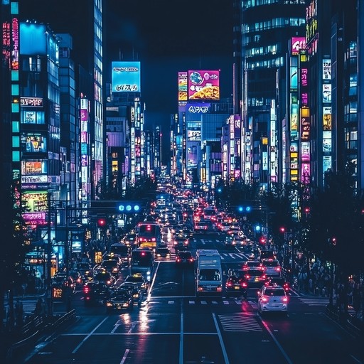 In this track, shimmering synths and sweeping melodic lines capture the futuristic vibes of tokyo combined with deep emotional undertones, reflecting the story of a young protagonist's journey through a sci fi anime landscape.