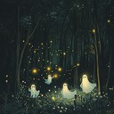 whimsical exploration of a spooky, magical forest