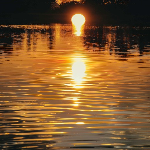 A bright, passionate suomipop song capturing the effervescent energy of a finnish summer night by the lakeside. It begins with a gentle piano introduction that gradually evolves into a dynamic crescendo, painting a picture of the sun setting over peaceful waters. Strings join in, providing a lush backdrop, while subtle beats bring a modern touch to the composition. The melody weaves a tapestry of hope, nostalgia, and unbridled joy, making it perfect for reminiscing about beautiful summer moments.