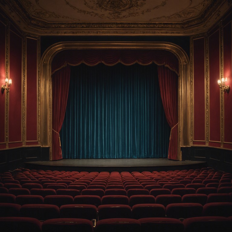 Imagine the intimate ambiance of a dimly lit broadway theater, where each note played on a sensual saxophone reverberates deeply, conjuring images of an old time romance and the allure of jazz infused broadway tunes. This track captures the essence of passion and drama as powerful yet sultry saxophone melodies navigate through complex emotions and evocative storytelling in a theatrical setting.