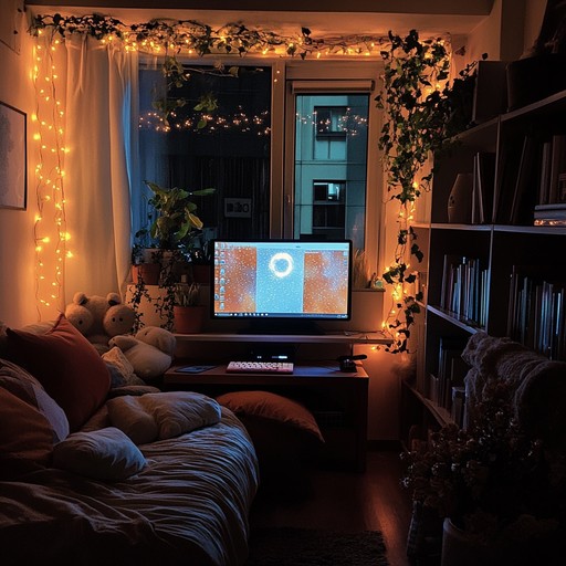 An instrumental lofi track that evokes the calm and peace of a moonlit night. The gentle guitar melodies blend seamlessly with soft, hypnotic beats, creating a soothing ambiance. Perfect for late night studying or relaxing, it offers a tranquil escape from the hustle and bustle.