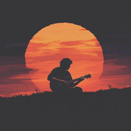 An instrumental blues rock composition featuring soulful guitar melodies over a gentle rhythm, creating a calm and reflective atmosphere reminiscent of quiet evenings.