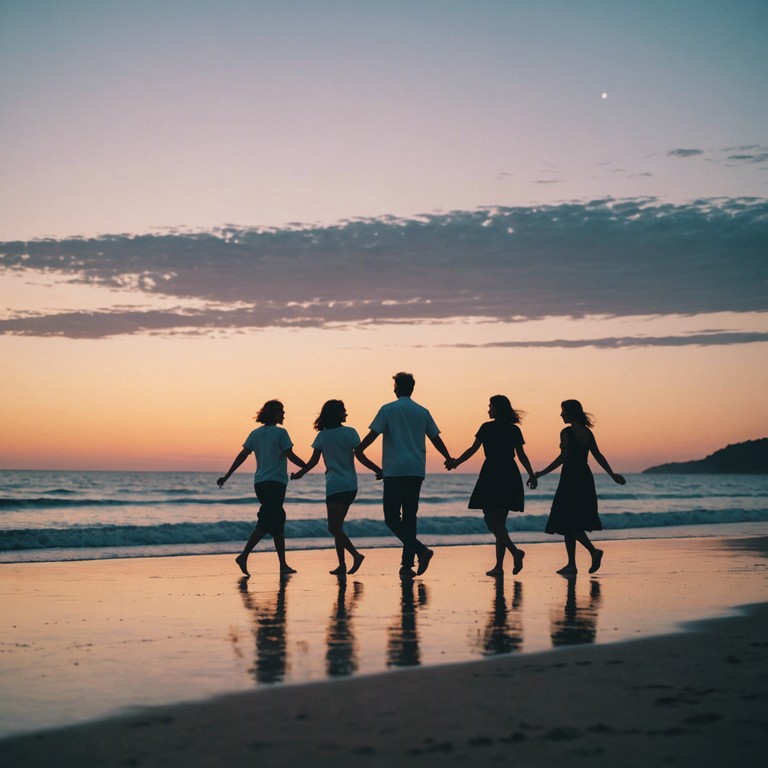 Imagine you are dancing on the beach as the sun sets, feeling the warm breeze and hearing the rhythmic pulsing of tropical beats that make everyone move. It's not just music; it's an invitation to celebrate life under the open sky.