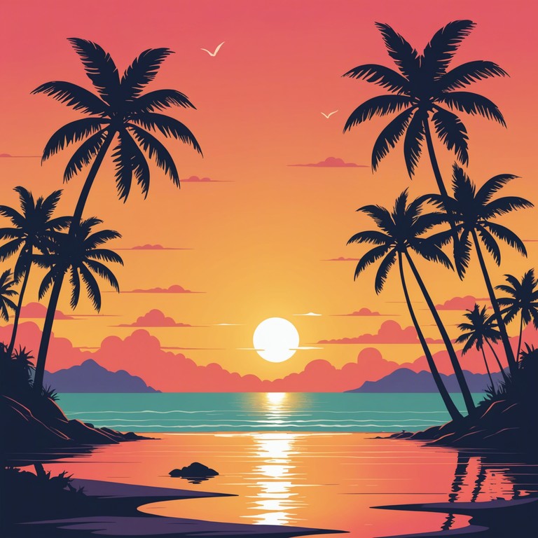 As the sun dips below the horizon, the sky painted in hues of orange and pink, this music embodies the joy and energy of a perfect tropical evening. The rhythms are designed to make listeners feel like they're dancing on the beach, carefree and surrounded by beauty.