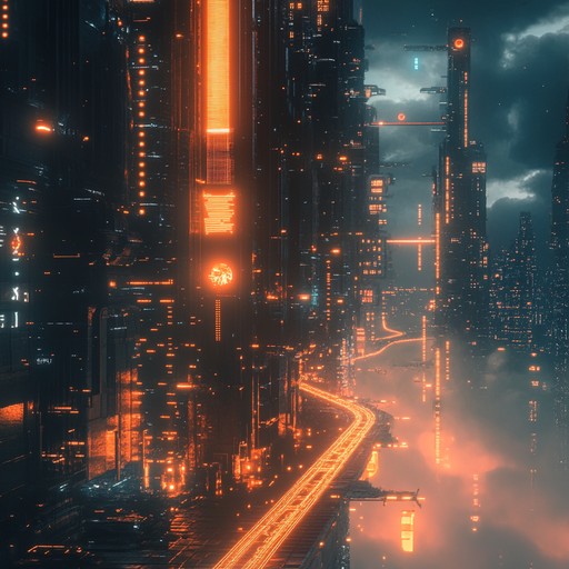 Dive into the dystopian realm with melancholic synths and a heavy, foreboding atmosphere. This track merges dark electronic elements with relentless beats, conjuring visions of a futuristic city engulfed in shadows.