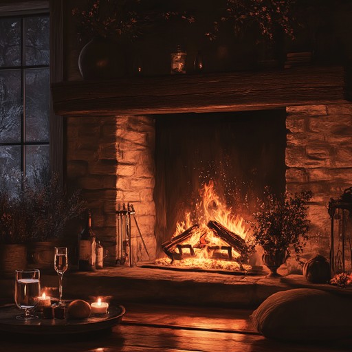 This instrumental piece brings a sense of comfort and warmth through its gentle piano lines and ambient backgrounds. It evokes memories of quiet evenings spent by the fireplace, offering a peaceful retreat from the day's stress.