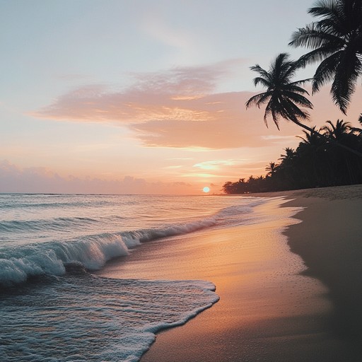 As the sun sets on a serene beach, gentle bossa nova rhythms meld with the smooth essence of latin jazz. The soothing sounds of the guitar lead the melody, evoking a sense of tropical paradise and calming waves. This instrumental piece exudes warmth and tranquility, perfect for relaxing moments or reflective evenings.