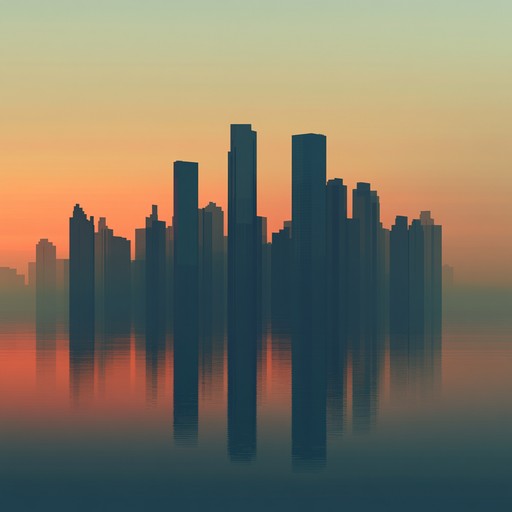 An instrumental track featuring gentle electric piano melodies over a smooth, laid back rhythm, evoking the tranquility of a peaceful city night.