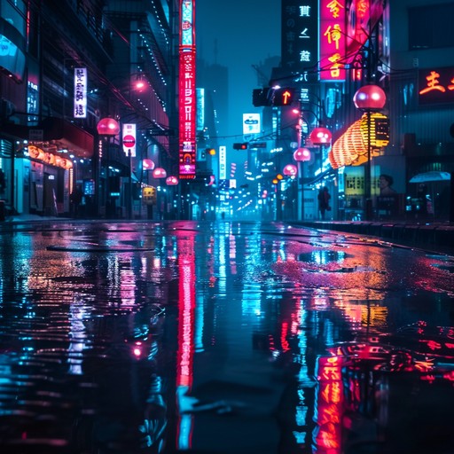 Experience the surreal atmosphere of urban neon nights, merging dreamy ambient phonk beats with mystical textures and deep bass for a captivating soundscape.