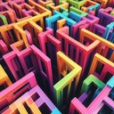 complex patterns evoke tension and disquieting progression