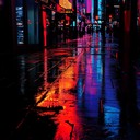 gritty synths pulsate with melancholic undertones, creating tension.