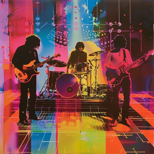 Blending the funky grooves of classic 70s rock with modern experimental sound design, this track takes listeners on a vibrant journey through syncopated rhythms, unusual time signatures, and a rich tapestry of sonic textures. Expect energetic guitar riffs, tight bass lines, and an exploratory spirit that pushes the boundaries of conventional rock.