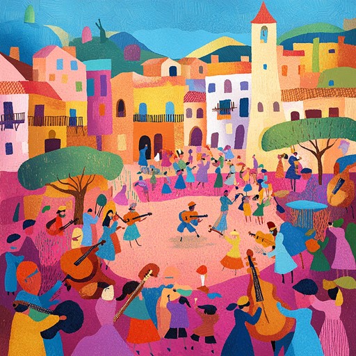 An uplifting tune featuring lively accordion melodies that evoke the joyous atmosphere of a traditional countryside festival, inspiring listeners to dance and celebrate.