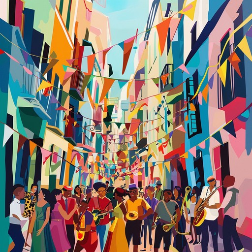 This track merges the vibrant rhythm of uk jack swing with an air of celebration, ideal for lively gatherings. Featuring energetic drum patterns, groovy basslines, and funky keyboard riffs, it embodies the essence of summer festival dances, guaranteeing a lively atmosphere.