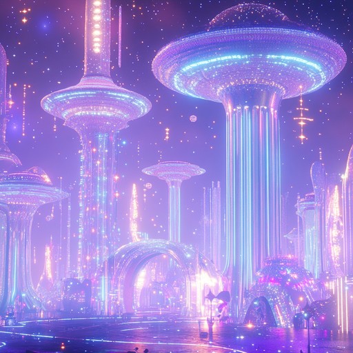 Ride the cosmic waves of pulsating rhythms and energetic synths, creating a vibrant atmosphere for a stellar dance fest. With intergalactic vibes, this track's vibrant energy ensures a memorable dance journey through the cosmos.