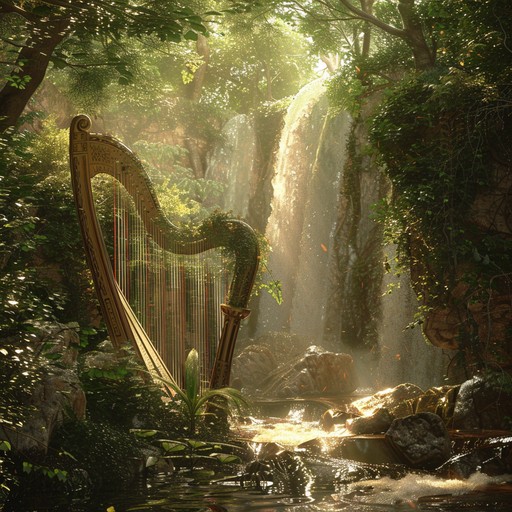 An exquisite instrumental that brings forth the elegance and sophistication of a bygone era, with intricate harp melodies that soothe the soul and invite reflection. Ideal for moments of calm and introspection, this piece weaves a story of timeless beauty.