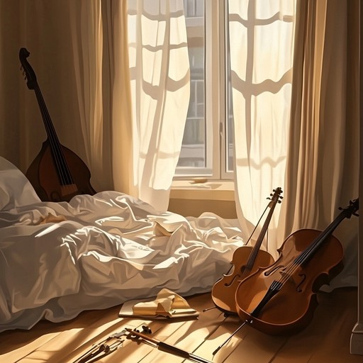 This instrumental piece combines light hearted ukulele strums with soft synth harmonies, painting a musical picture of playful moments and daydreams in a cozy bedroom setting.