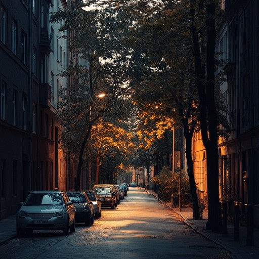 This instrumental hip hop track features a gentle combination of piano, strings, and mellow beats, creating a reflective atmosphere that captures the essence of urban sunset memories. The music layers gradually, with delicate percussion and deep basslines complementing the soothing piano, giving the listener a sense of introspective nostalgia.