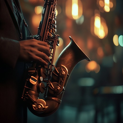 A smooth, sultry saxophone leads this lounge style muzak piece, evoking warmth and intimacy. Perfect for cozy, relaxed evenings.