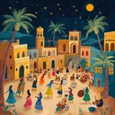 upbeat instrumental capturing the festive spirit of middle eastern celebrations