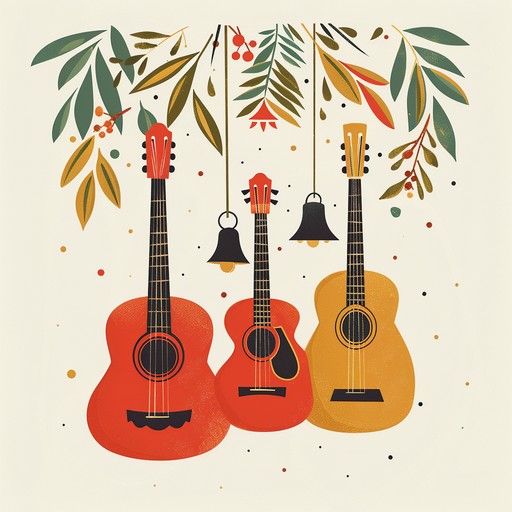 A lively composition blending upbeat rhythms, jangly guitars, and festive bells to create an exhilarating holiday atmosphere. Perfect for celebrating joyous occasions and spreading holiday cheer.