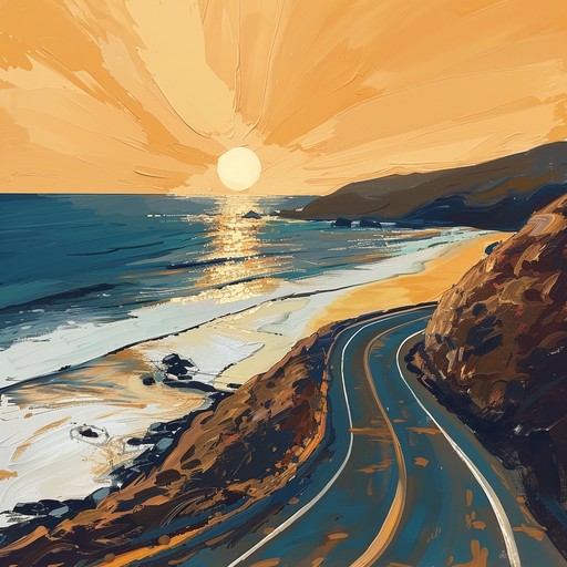 Imagine driving along a sunny coastline, the car windows down, a warm breeze flowing through your hair, and the shimmering beats of glittering synth melodies capturing the essence of a perfect summer road trip. This instrumental embodies carefree vibes with an electric, glittery touch that sparkles like sunlight on the ocean waves, making every moment feel joyous and spirited.