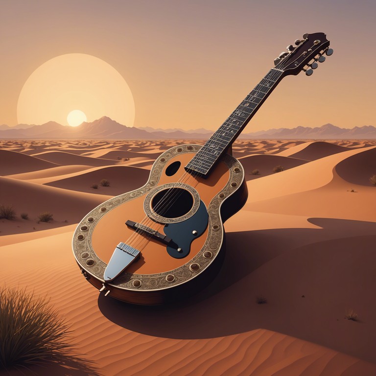 Taking inspiration from the enigmatic landscapes of the sahara, this version dives deeper into the spiritual and mystical elements of the desert. Layering sitar with subtle drone backdrops, it crafts an immersive auditory journey through the heart of the world's largest desert.