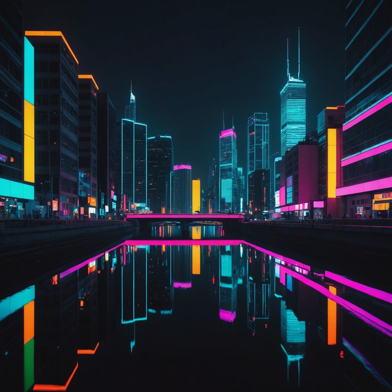 This track combines the pulsating energy of trance music with a touch of ethereal mystery, creating an uplifting yet soothing atmosphere. The use of a synthesizer adds a layer of depth, producing sounds that range from high pitched notes to deep bass lines. This composition is designed to elevate the listener's mood and transport them to a world of vibrant neon lights and dreams.