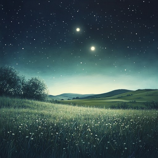 A serene instrumental lullaby designed to evoke the feeling of a quiet, starlit night. Soft harp tones weave with gentle piano harmonies to create an atmosphere of peaceful tranquility. This gentle piece is ideal for relaxing the mind and soothing the soul, as it whispers through a night filled with starry wonder and quiet beauty.