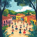 instrumental celebrating brazilian countryside's joyful and carefree atmosphere