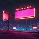 energetic synthwave track capturing the 80s neon nightlife