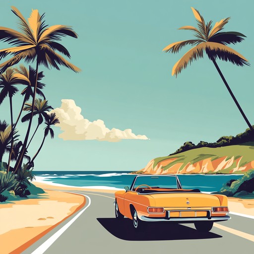 Imagine cruising down a coastal highway with the windows down, the ocean breeze in your hair, and an endless horizon ahead. This carefree soft rock instrumental is laden with breezy guitar riffs, gentle percussion, and an overall mellow yet uplifting ambiance. Ideal for evoking memories of road adventures and laid back summer days.